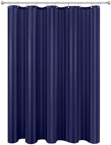 Fabric Shower Curtain Liner 72x72 Inch-Standard Size Cloth Shower Liners