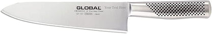 Global GF-33-8 1/4" Heavyweight Chef's Knife - Custom Engraved - Personalized