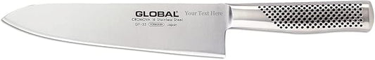 Global GF-33-8 1/4" Heavyweight Chef's Knife - Custom Engraved - Personalized