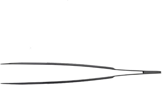 Mercer Culinary 18-8 Stainless Steel Precision Plus Chef Plating Tong, Fine Point, 6-1/8 Inch, Matte Black