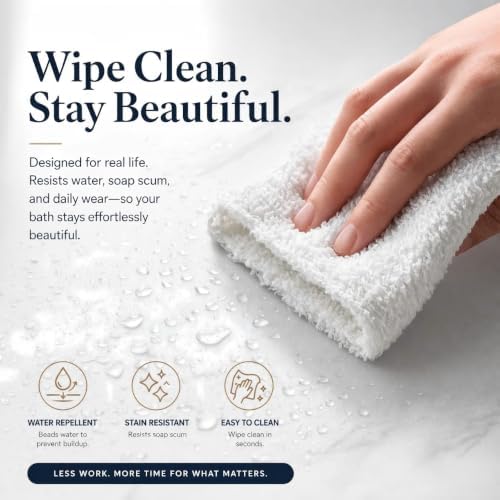 EHZNZIE Frosted Heavy Duty Shower Curtain Liner 72x72, PEVA Waterproof Bath Curtain, No Chemical Smell, 3 Weighted Magnets, Durable with Rustproof Metal Grommets
