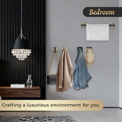 7 Pcs Bathroom Accessories Set, Towel Racks for Bathroom