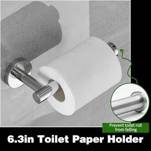 10pcs Brushed Nickel Retractable Bathroom Hardware Set