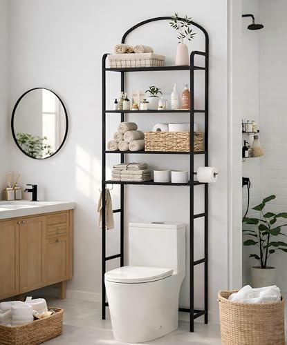 4-Tier Over The Toilet Storage, Bathroom Organizer
