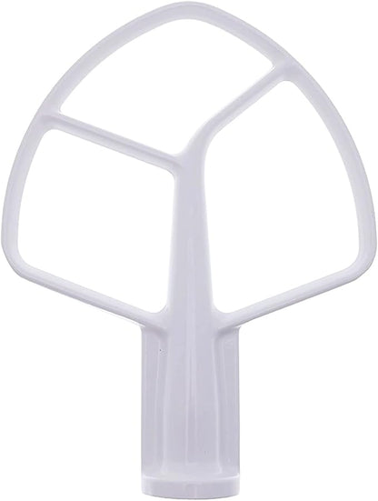K5ADH Dough Hook & K5AB Flat Beater & K5AWW Wire Whip-3 Pieces Replacement for KitchenAid 5-QT Bowl-Lift Stand Mixer
