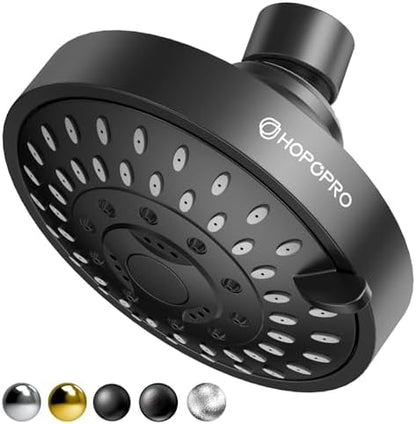 High Pressure Shower Head, HOPOPRO 5-Mode Fixed Showerhead, NBC Recommended