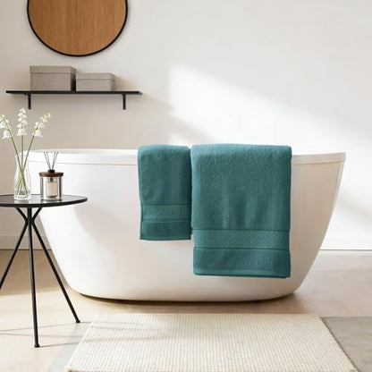 COZYART Bath Towel Set 6 PCS, Luxury 100% Turkish Cotton 650GSM Ultra Soft