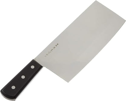 Aoki Cutlery Seisakusho 20040 Takayuki Sakai Inox Chinese Knife, 7.7 inches (19.5 cm)