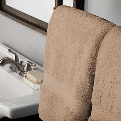 Superior Egyptian Cotton Ultra Plush & Absorbent, 10 Piece Set, Latte
