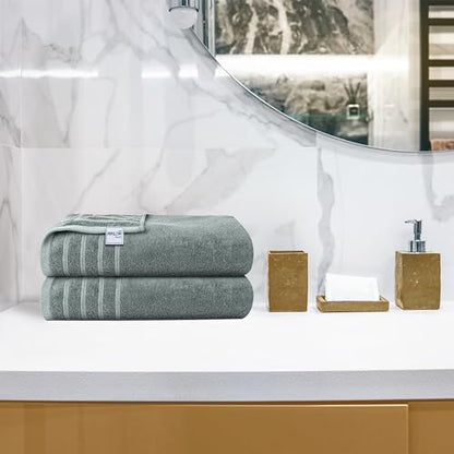 Avalon Towels Bath Towels Set of 4, Size 30 x 60 Inches