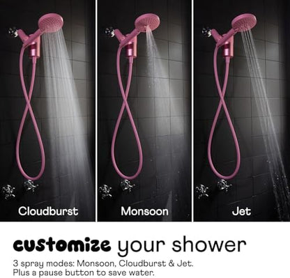 sproos! - Handheld Showerhead, High Performance Filtration, Blue