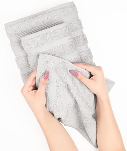 American Soft Linen 100% Cotton Luxury Turkish Towels, 3 Piece Towel Set