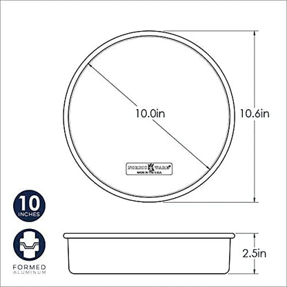 Nordic Ware Naturals Round Cake Pan, 10-Inch