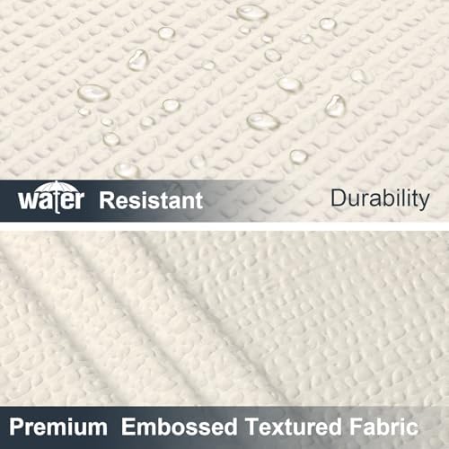 OWENIE Cream Shower Curtain for Bathroom 84 Inches Eatra Long, Elegant 3D Embossed Textured Cloth Waffle Shower Curtain, Modern Luxury Hotel Style, Water Repellent, Machine Washable, 72X84, Cream