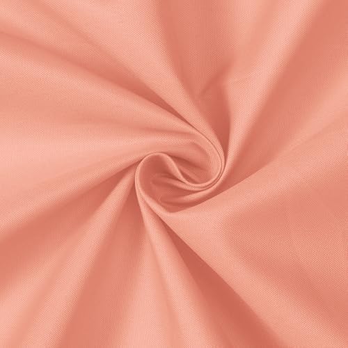 N&Y HOME Fabric Shower Curtain or Liner with Magnets, Coral