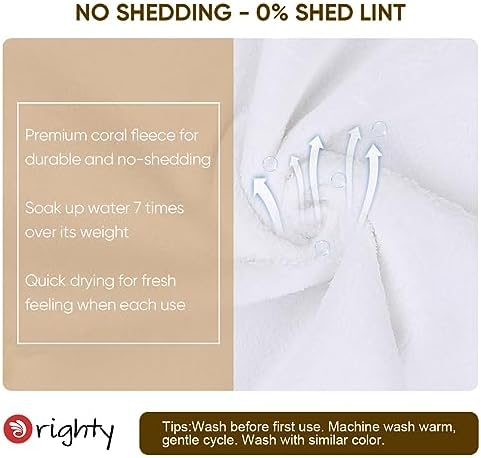 Orighty Washcloths 48 Pack, Ultra Soft Face Towels 12 x 12 inch