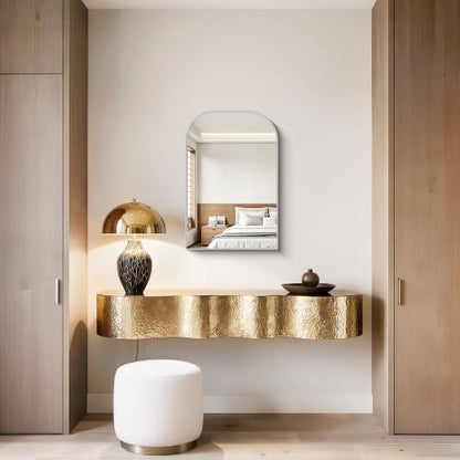YIROMAN Bathroom Mirrors for Over Sink,16"x24" Silver Vanity Mirror