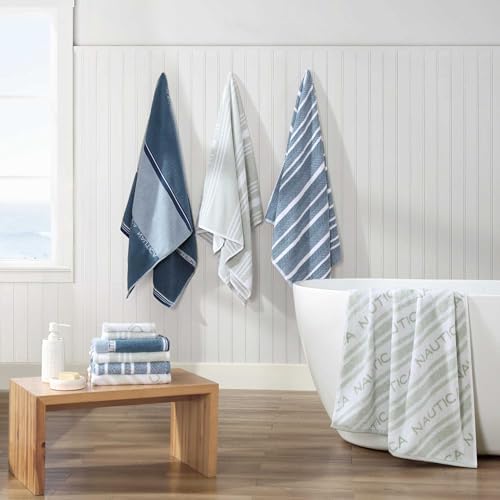 Nautica - Towel, Medium Weight Absorbent, for Everyday Home Use