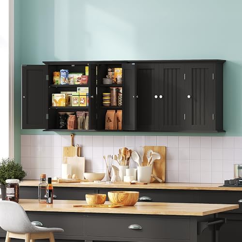 ChooChoo Laundry Cabinet with 3 Doors and Adjustable Shelves