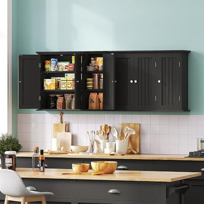 ChooChoo Laundry Cabinet with 3 Doors and Adjustable Shelves