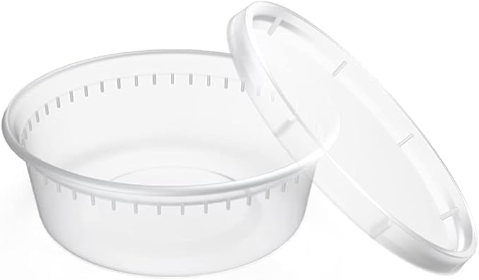EDI [8 OZ, 25 Sets] Plastic Deli Food Storage Containers with Airtight Lids | Microwave-, Freezer-, Dishwasher-Safe | BPA Free | Heavy-Duty | Meal Prep | Leakproof | Recyclable
