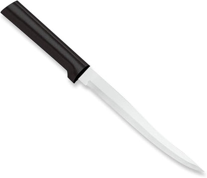Rada Cutlery Carver Boning Knife (W208), 6.63" Stainless Steel Blade, Black Handle, Pack of 2