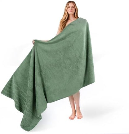 American Soft Linen 100% Cotton Luxury Turkish Towels, 35x70 XL Bath Sheet