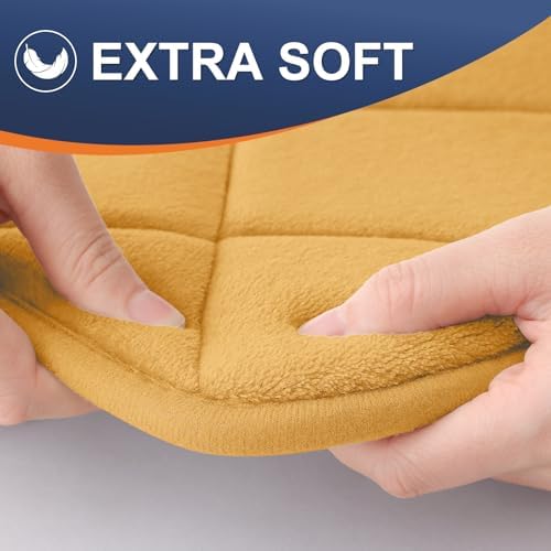OLANLY Memory Foam Bath Mat 59x24, Ultra Soft and Absorbent Bathroom Rugs