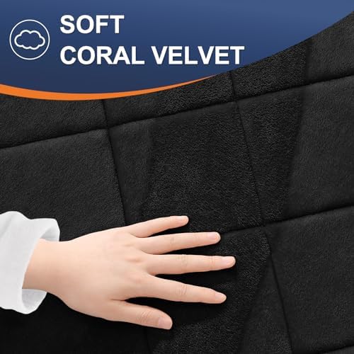 OLANLY Memory Foam Bath Mat 70x24, Ultra Soft and Absorbent Bathroom Rugs