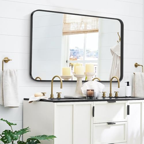 NEWBULIG Bathroom Mirror for Over Sink, 30X40 Inch Wall Vanity Mirror
