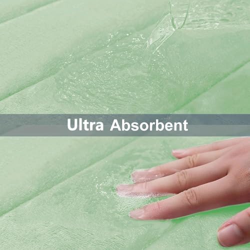 Buganda Memory Foam Bath Mat 35 x 24, Ultra Soft Absorbent Bathroom Rugs