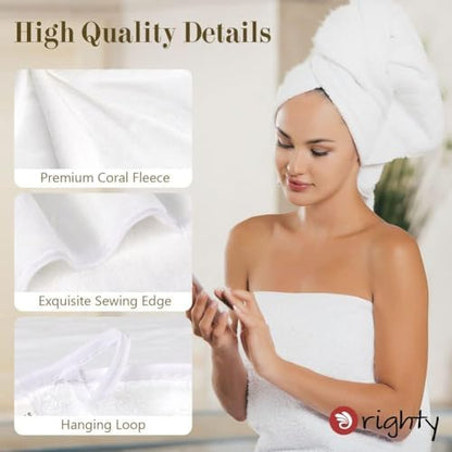 Orighty Bath Towels, Soft Feel Bath Towel, 4 Pack (27'' x 54'')