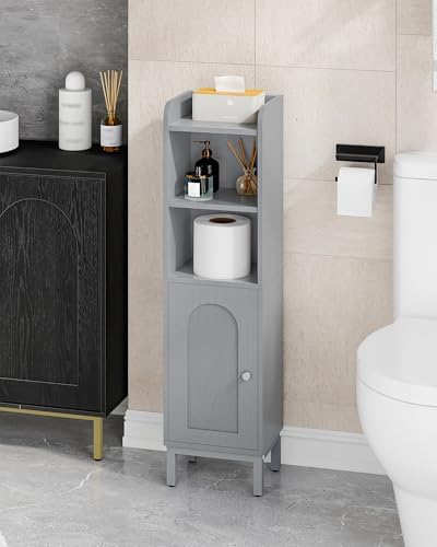 Hzuaneri Bathroom Storage Cabinet, Small Corner Floor Cabinet