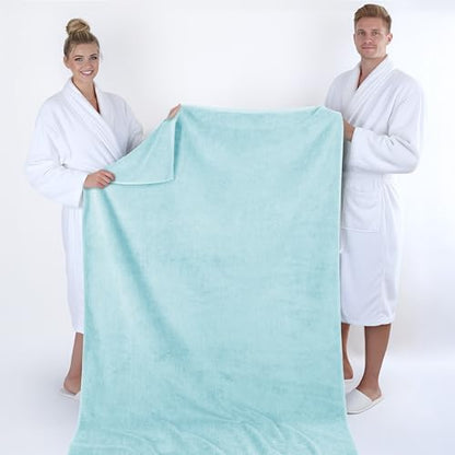 American Soft Linen 100% Cotton Luxury Turkish Towels, 40x80 XL Bath Sheet