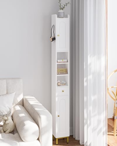 Hzuaneri Bathroom Cabinet with Shelves,Tall Bathroom Storage Cabinet