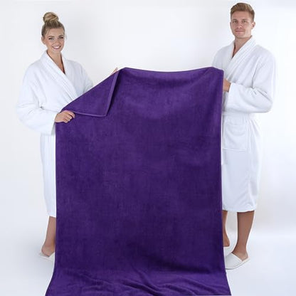 American Soft Linen 100% Cotton Luxury Turkish Towels, 40x80 XL Bath Sheet