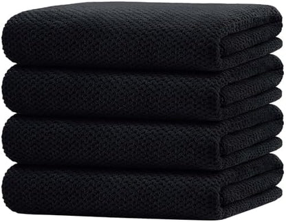 HOMEXCEL 4PK Bath Towel Set, 30x60 in, Absorbent Large Towels for Bathroom