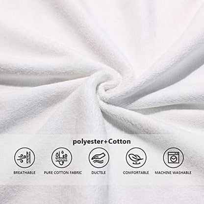 Naanle Lucky Shamrock Clovers Pattern St. Patrick's Day Soft Set of 3 Towels, 1 Bath Towel+1 Hand Towel+1 Washcloth, Multipurpose for Bathroom, Hotel, Gym, Spa and Beach