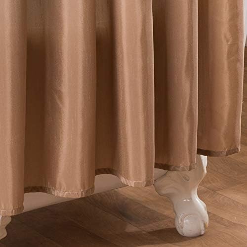 Lush Decor Terra Shower Curtain Single 72" W x 72" L Beige & Ivory - Fabric Shower Curtains for Bathroom - Neutral Bathroom Curtain - Modern Glam Décor