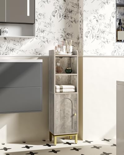 Hzuaneri Bathroom Storage Cabinet, Small Corner Floor Cabinet