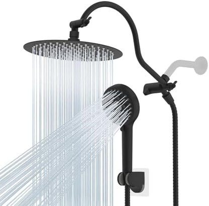 Hibbent All Metal cUPC Certified Shower Head, 10'' Rainfall Shower Head