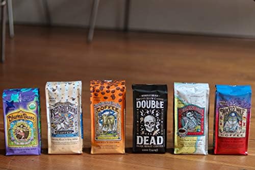Raven's Brew Coffee Bold Organic Coffee Dark Roast Whole Bean - Organic Three Peckered Billy Goat 2-pack of 12oz