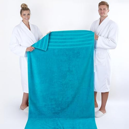 American Soft Linen 100% Cotton Luxury Turkish Towels, 35x70 XL Bath Sheet