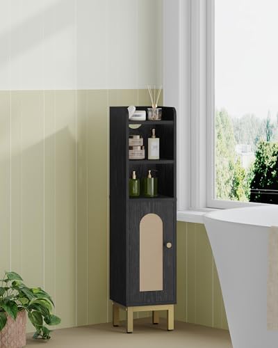 Hzuaneri Bathroom Storage Cabinet, Small Corner Floor Cabinet
