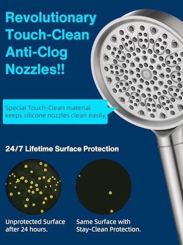 Cobbe Filtered Shower Head with Handheld - Filters Over 99% Of Chlorine