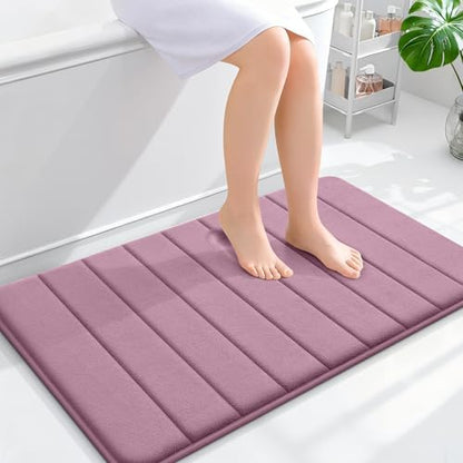 OLANLY Memory Foam Bath Mat 36x24, Super Soft and Absorbent Bathroom Rugs