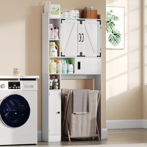ChooChoo Over The Toilet Storage Cabinet with Adjustable Shelves