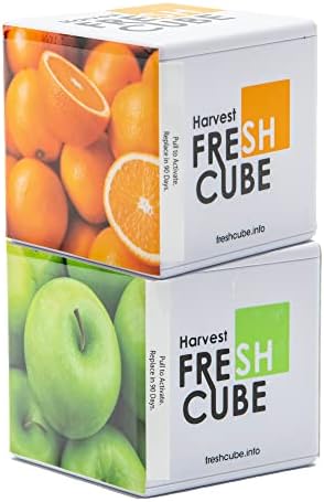 Produce Saver | Convert Ripening Ethylene gas to harmless vapor in fridge | Extend produce shelf life up to 4 to 6 weeks | Simply unwrap and forget! | Pack of 2 | 180 Day Supply