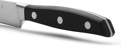 Arcos Forged Sole Fish Knife Forged Stainless Steel 7 Inch. Micarta Handle & Special Silk Edge and Silver Blade 190 mm. Series Manhattan. Black Color Impress and Amaze with Every Cut