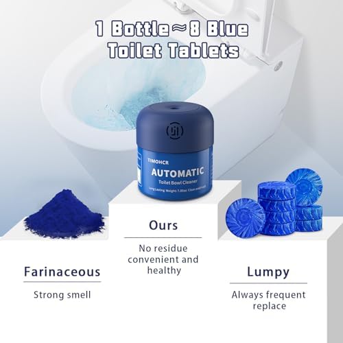 Automatic Toilet Bowl Cleaner 3 Bottles Eucalyptus Long lasting